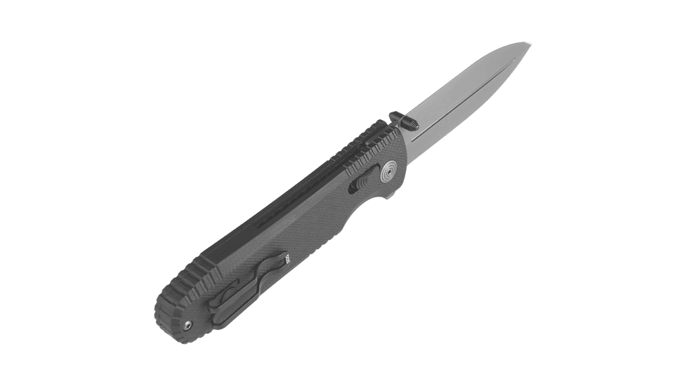 SOG Specialty Knives &amp; Tools Pentagon XR LTE Folding Knives, 3.6in, Straight Edge, CRYO CTS XHP Steel, Spear Point, Black, G10 Handle, SOG-12-61-05-57