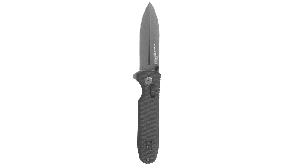 SOG Specialty Knives &amp; Tools Pentagon XR LTE Folding Knives, 3.6in, Straight Edge, CRYO CTS XHP Steel, Spear Point, Black, G10 Handle, SOG-12-61-05-57