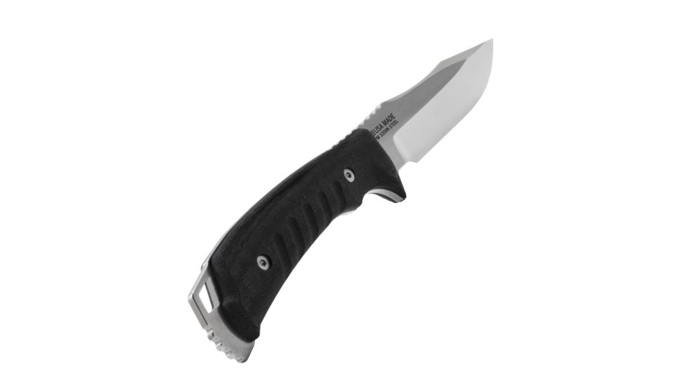 SOG Specialty Knives &amp; Tools Pillar Fixed Blade Knife, Satin, UF1001-BX