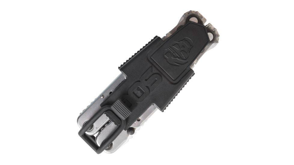 SOG Specialty Knives &amp; Tools PowerGrab Molded Sheath Multi-Tool, Satin, PM1001-CP