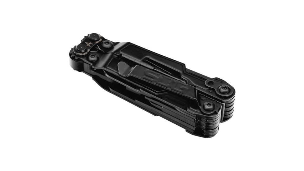 SOG Specialty Knives &amp; Tools PowerPint Multi-Tools, Stainless Steel Blade, Black Oxide Finish, Black, SOG-PP1002-CP