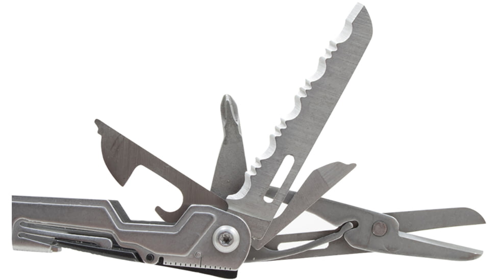 SOG Specialty Knives &amp; Tools PowerPint Multi-Tools, Stainless Steel Blade, Stone Wash Finish, Grey/Grey, SOG-PP1001-CP