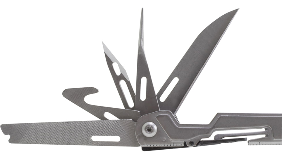 SOG Specialty Knives &amp; Tools PowerPint Multi-Tools, Stainless Steel Blade, Stone Wash Finish, Grey/Grey, SOG-PP1001-CP