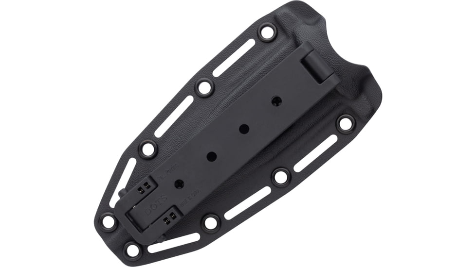 SOG Specialty Knives &amp; Tools SEAL FX Tanto Fixed Blade Knife, 4.3in, CPM S35VN Blade, Tanto, Black, 30% GRN Handle, SOG-17-21-02-57