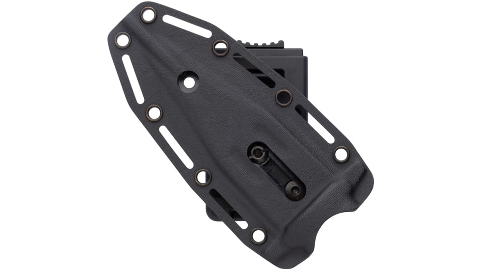 SOG Specialty Knives &amp; Tools SEAL FX Tanto Fixed Blade Knife, 4.3in, CPM S35VN Blade, Tanto, Black, 30% GRN Handle, SOG-17-21-02-57