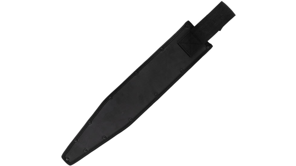 SOG Specialty Knives &amp; Tools Phantom Strike Machete Fixed Blade Knife 17.6inch Spear Point 420 Black Blade Glass Reinforced Nylon Grn Handle Black