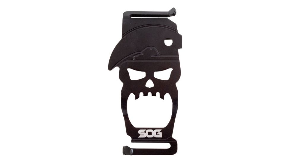 Sog Specialty Knives &amp; Tools Sog Bite Bottle Opener Hadcsed Black Can Attach To Straps