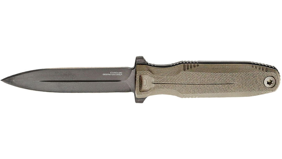 Sog Specialty Knives &amp; Tools Sog Knife Pentagon Fx Fde 4.77 Dbl Edge Blade Fde