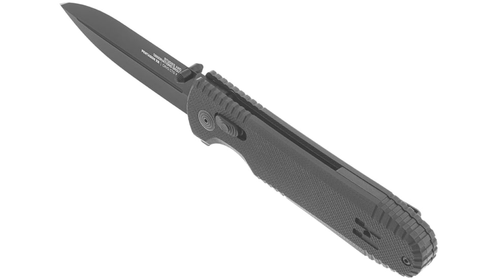 Sog Specialty Knives &amp; Tools Sog Knife Pentagon Xr Blackout 3.6 Spear Point Bld Blackout