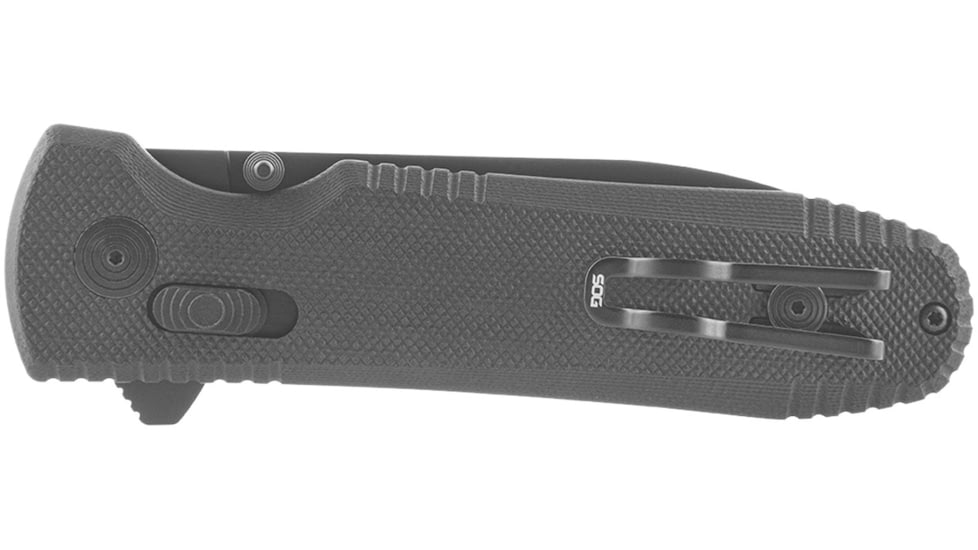 Sog Specialty Knives &amp; Tools Sog Knife Pentagon Xr Blackout 3.6 Spear Point Bld Blackout