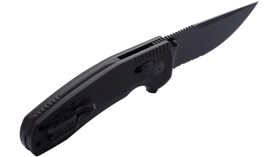 Sog Specialty Knives &amp; Tools Sog Knife Sog-tac Au Black 3.43 Pln Edge Tanto Black