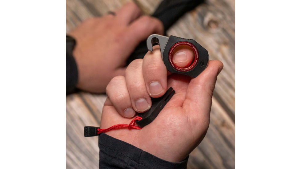 Sog Specialty Knives &amp; Tools Sog Rapid Rescue Emercency Tool Black/red Belt Cutter