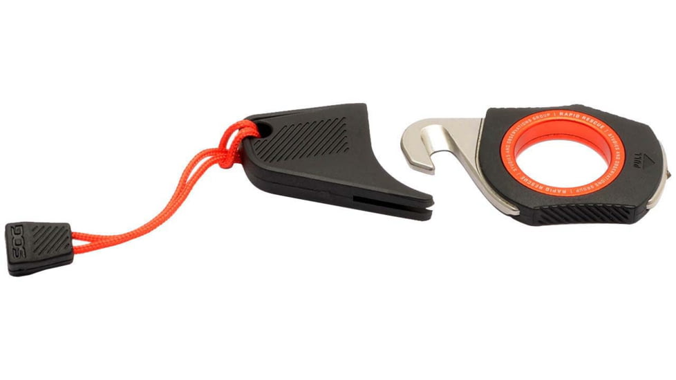 Sog Specialty Knives &amp; Tools Sog Rapid Rescue Emercency Tool Black/red Belt Cutter