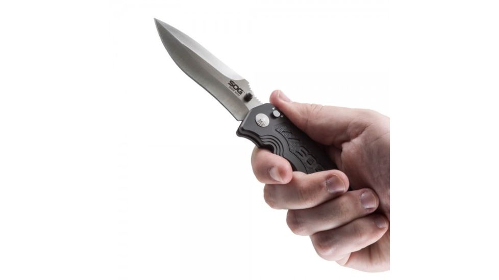 SOG Specialty Knives &amp; Tools Sog-zoom, Satin - ZM1018-BX
