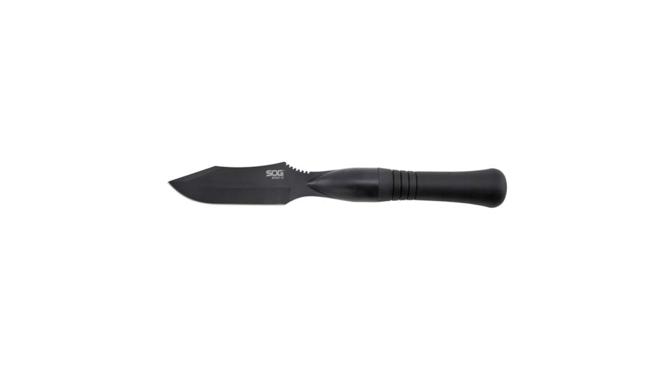 SOG Specialty Knives &amp; Tools Spirit Ii Knive, 4.65in 3Cr13Mov Steel Blade, Glass-Reinforced Nylon Handle, Black, FS02N