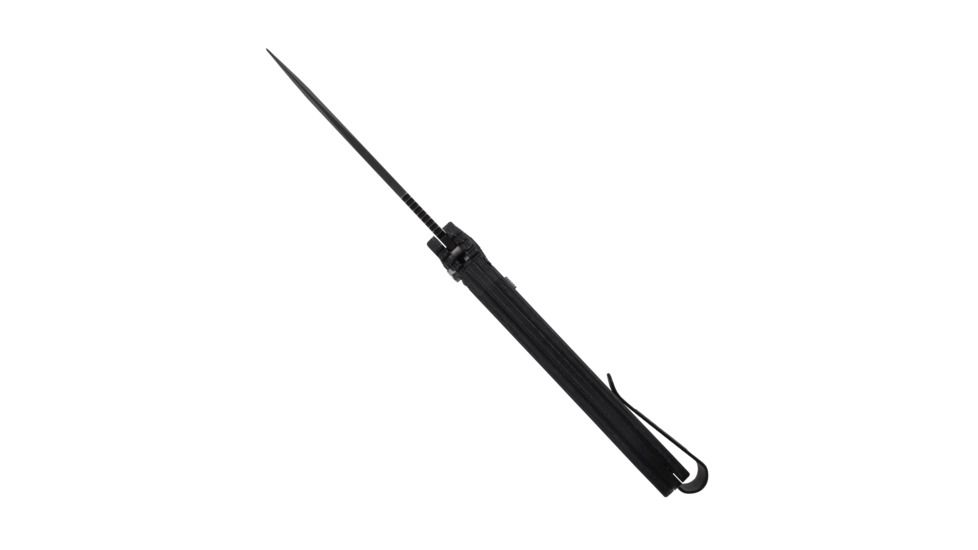 SOG Specialty Knives &amp; Tools Strat Ops Automatic Folding Knife, Black, SO1001-BX