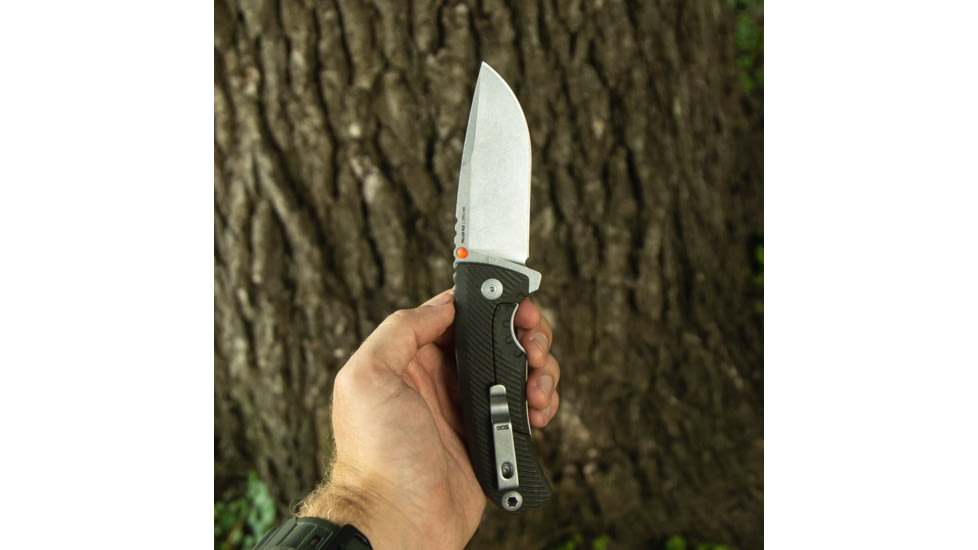 SOG Specialty Knives &amp; Tools Tellus Flk - Olive Drab - 14-06-01-43