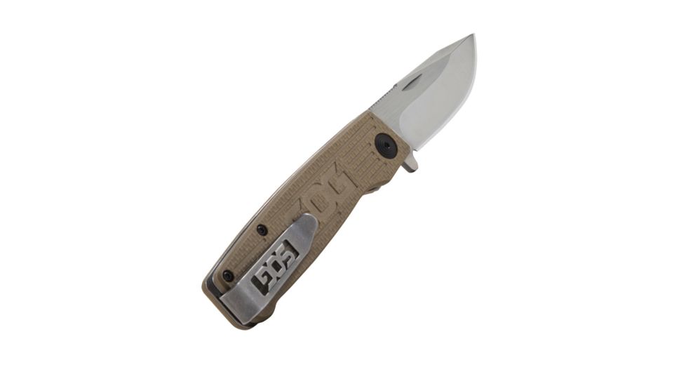SOG Specialty Knives &amp; Tools Terminus Folding Knife, Satin, TM1001-BX