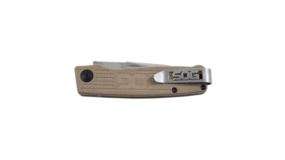 SOG Specialty Knives &amp; Tools Terminus Folding Knife, Satin, TM1001-BX