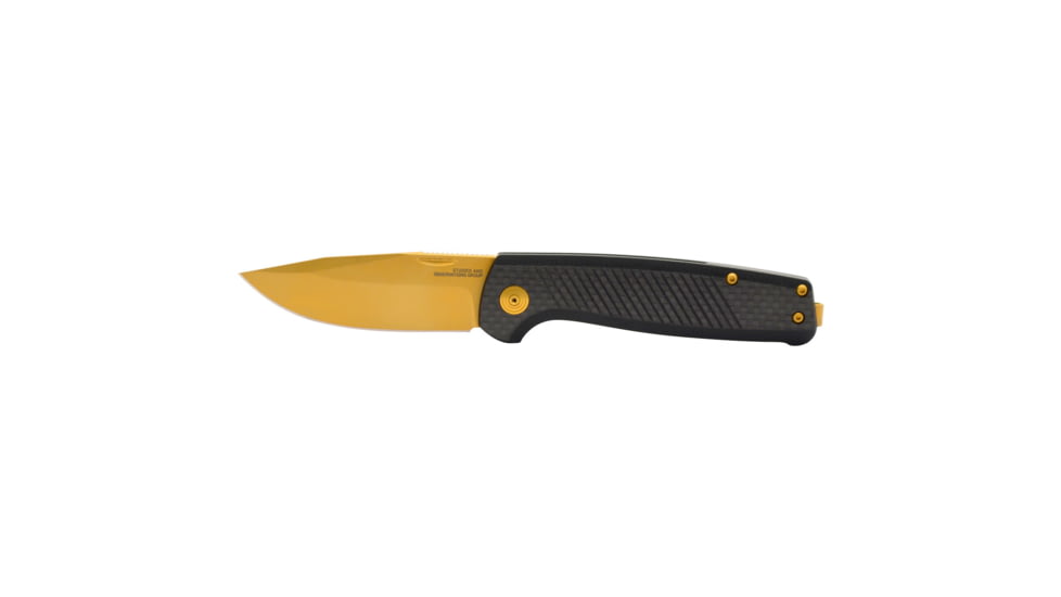 SOG Specialty Knives &amp; Tools Terminus Sj Lte - Carbon + Gold - TM1007-BX