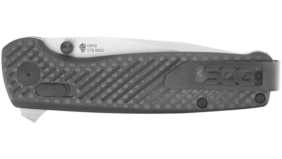 SOG Specialty Knives &amp; Tools Terminus XR Folding Knife, Silver, TM1025-BX
