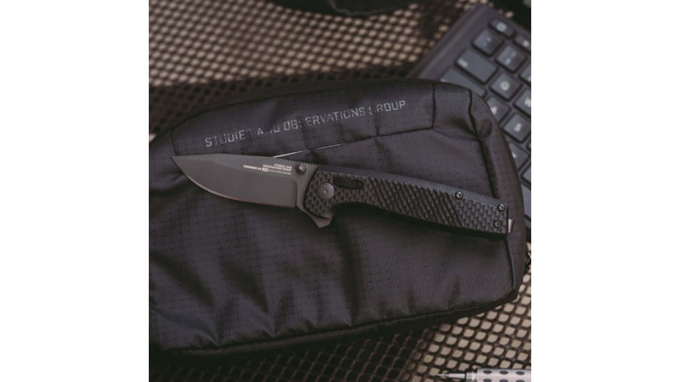 SOG Specialty Knives &amp; Tools Terminus XR LTE, Carbon + Graphite, TM1032-BX