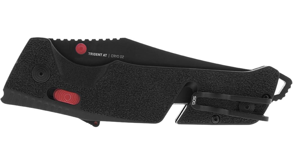 SOG Specialty Knives &amp; Tools Trident At - Black Red - 11-12-01-41