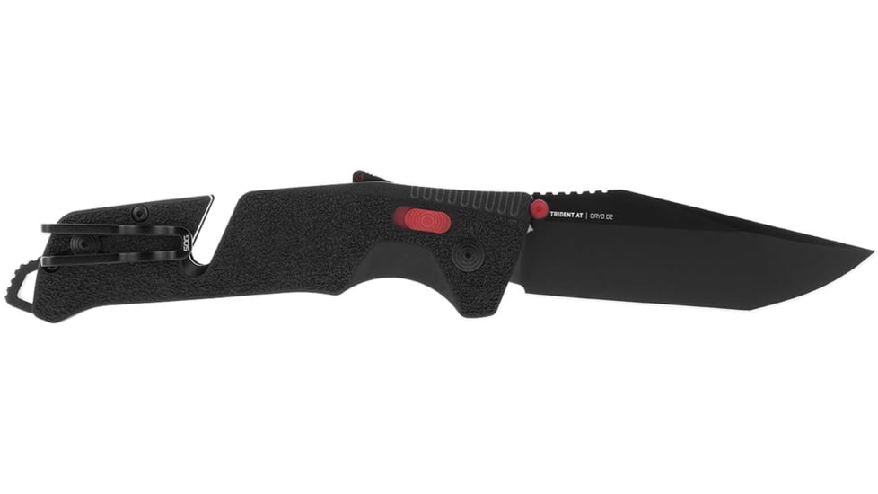 SOG Specialty Knives &amp; Tools Trident At - Black Red - Tanto - 11-12-04-41