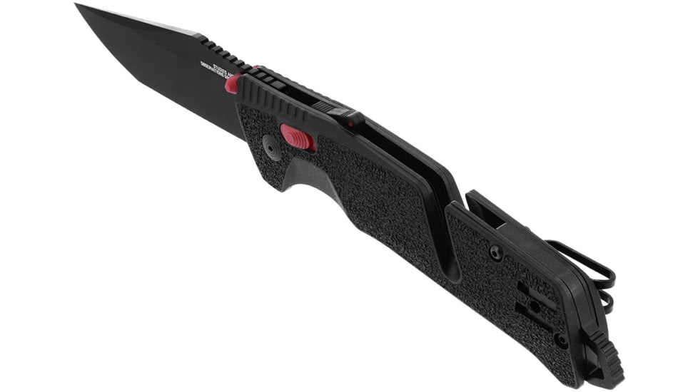 SOG Specialty Knives &amp; Tools Trident At - Black Red - Tanto - 11-12-04-41