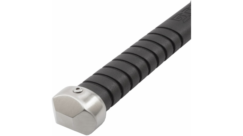 SOG Specialty Knives &amp; Tools Voodoo Hawk Mini Axe, 2.75in, 3Cr13MoV Blade, Black Handle, Silver, SOG-F182N-CP