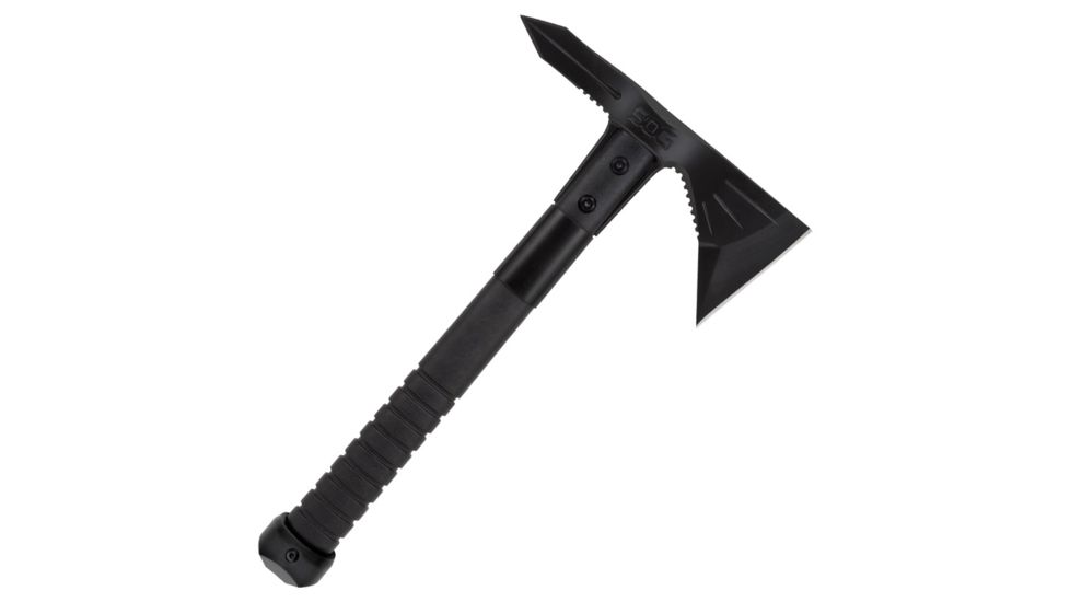 SOG Specialty Knives &amp; Tools Voodoo Hawk Mini Tomahawk, 2.75in 3Cr13Mov Steel Blade, Glass Reinforced Nylon Handle, Black, F183N