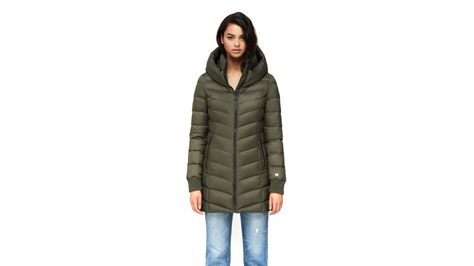 SOIA &amp; KYO Alanis-N Jacket - Women's, Army, Large, ALANIS-N-Army-L