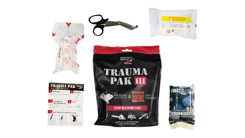 Sol Arb Trauma Pak Iii W/dressing &amp; Swat Tourniquet