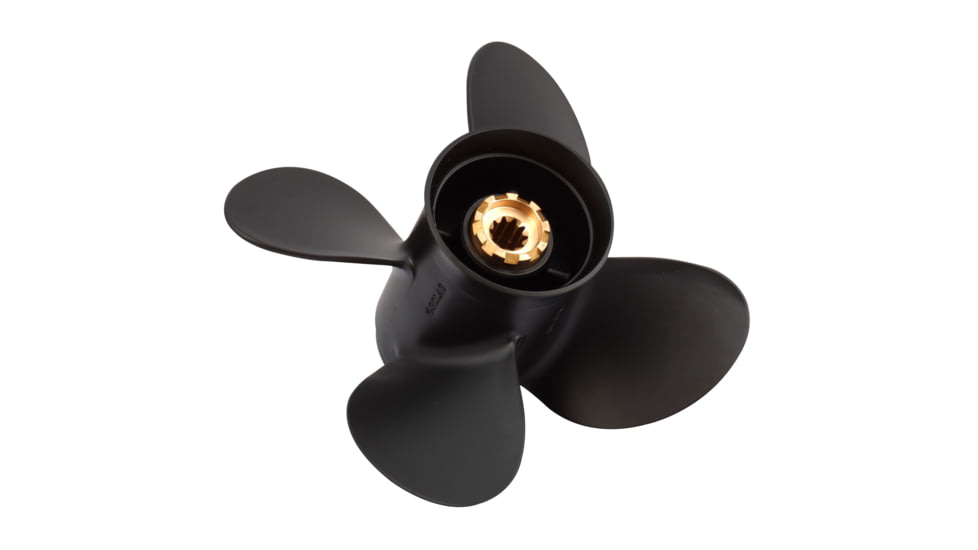 Solas 1213-100-13 Amita 4 Aluminum 4 Blade Prop Rh 10 Dia. x 13 Pitch x 10 Spline, 1213-100-13