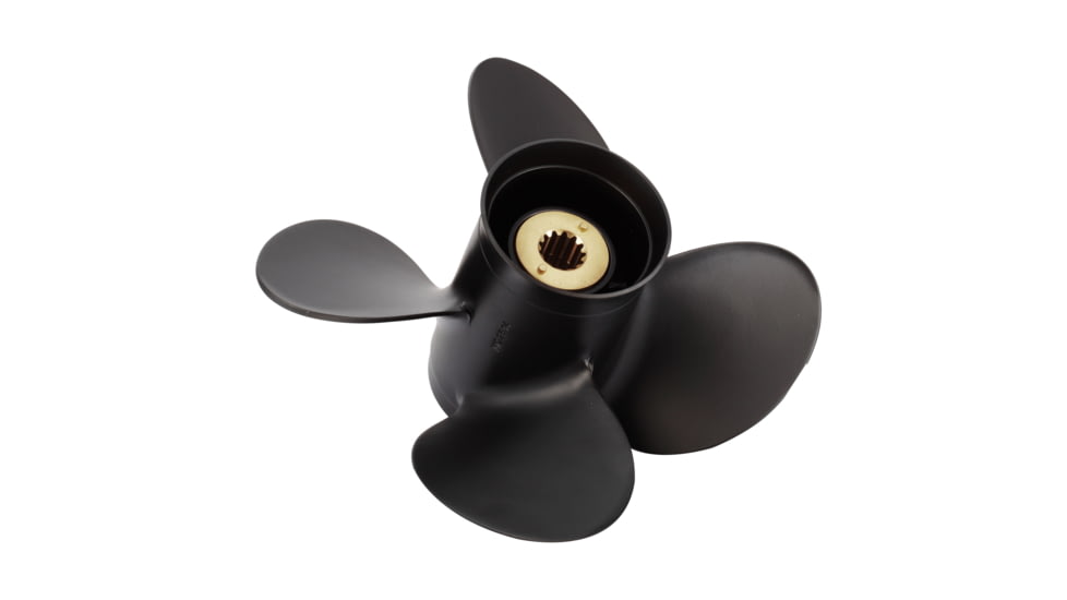 Solas Amita 4 Aluminum 4 Blade Prop Rh 10.8 Dia. x 12in Pitch x 13 Spline, 1313-108-12