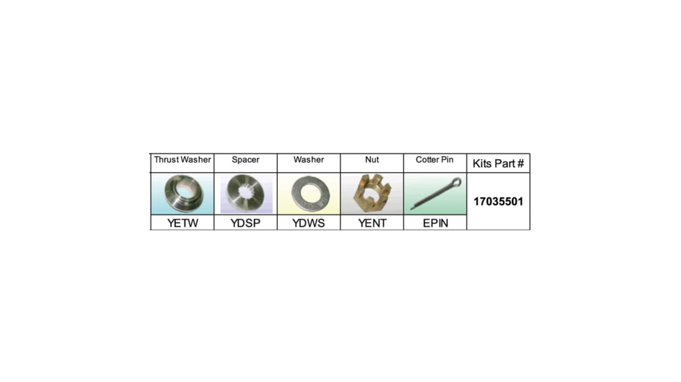 Solas Yd Pkt Propeller Kit For Yamaha 100 130 Hp, 17035501