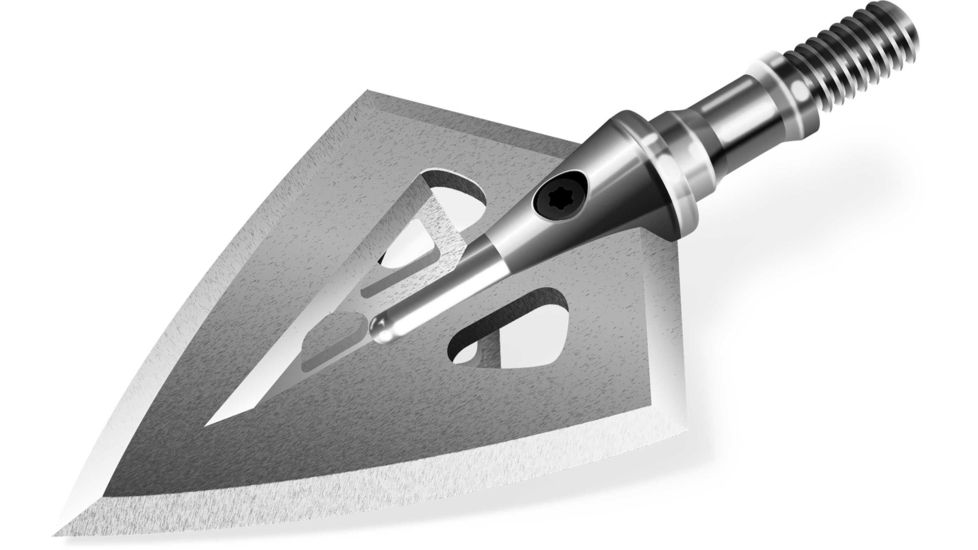 Solid Broadheads Dangerous Game 175 grain w 3/4in Bleeder Blade Standard, 3 pk S3002