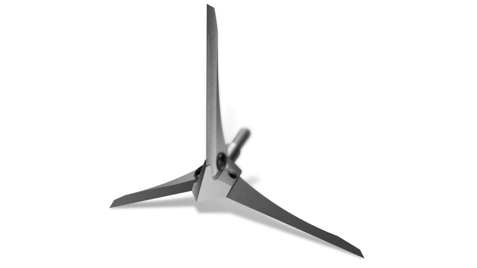 Solid Broadheads Turkey D-Cap 3 Blade Broadhead, Standard 2pk, S4000