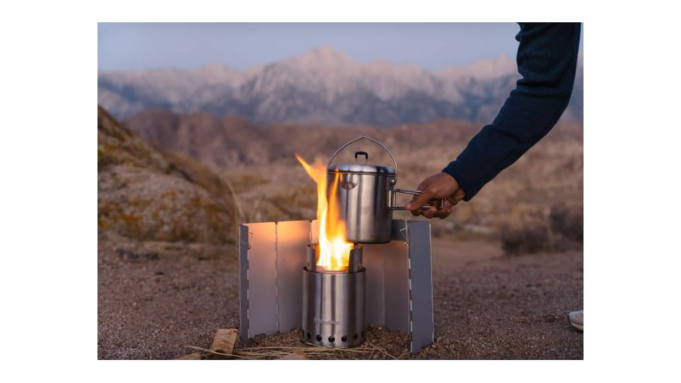 Solo Stove Aluminum Windscreen, Small, X8WND