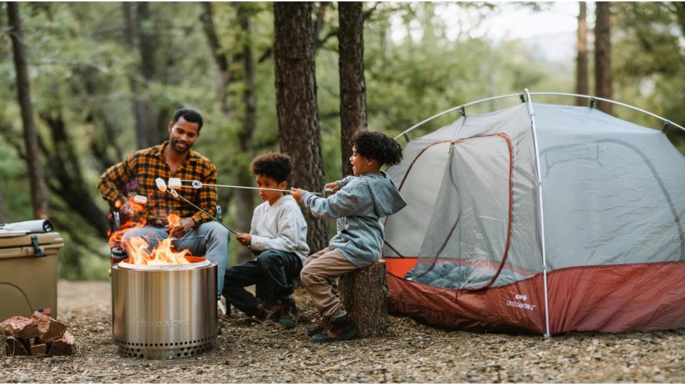 Solo Stove Bonfire and Stand 2.0, Stainless Steel, Medium, SSBON-SD-2.0