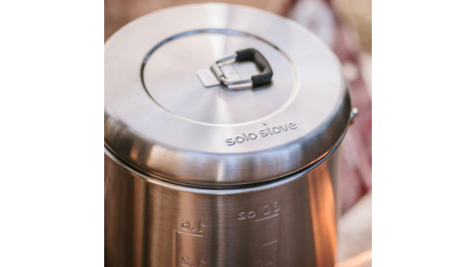 Solo Stove Pot 1800, Stainless Steel, Small, Pot2