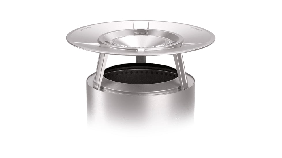 Solo Stove Ranger Heat Deflector, Stainless Steel, Medium, SSRAN-DEFLECTOR