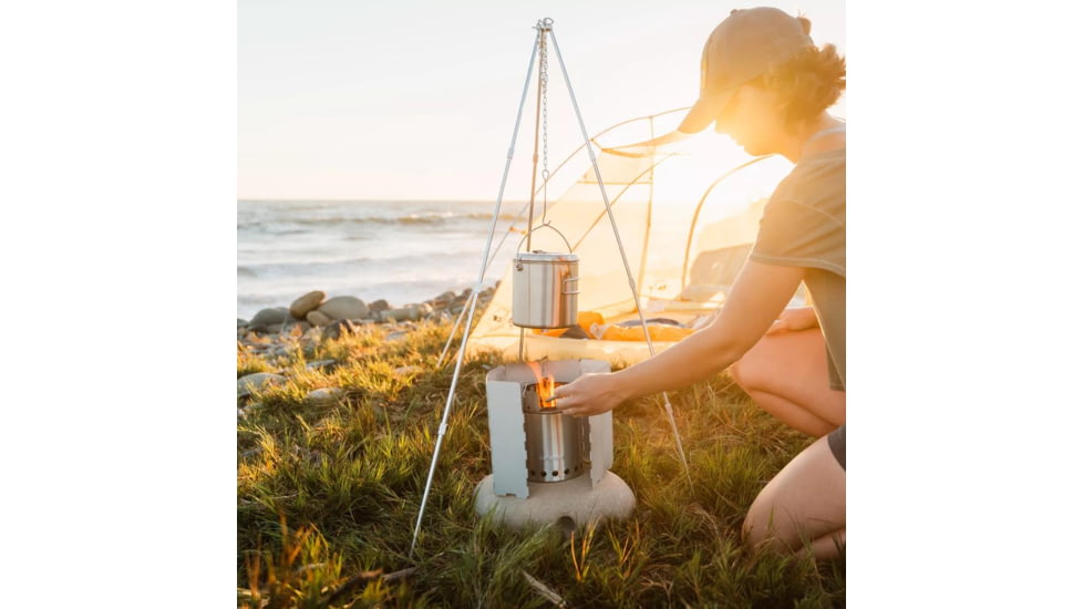 Solo Stove Titan Stove, Stainless Steel, Small, SST