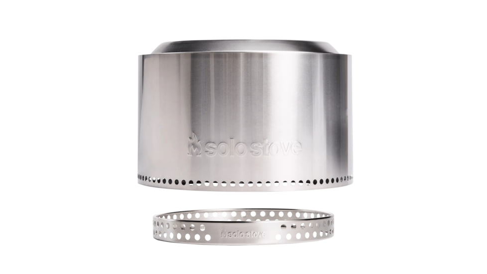 Solo Stove Yukon and Stand 2.0, Stainless Steel, Large, SSYUK-SD-27-2.0 