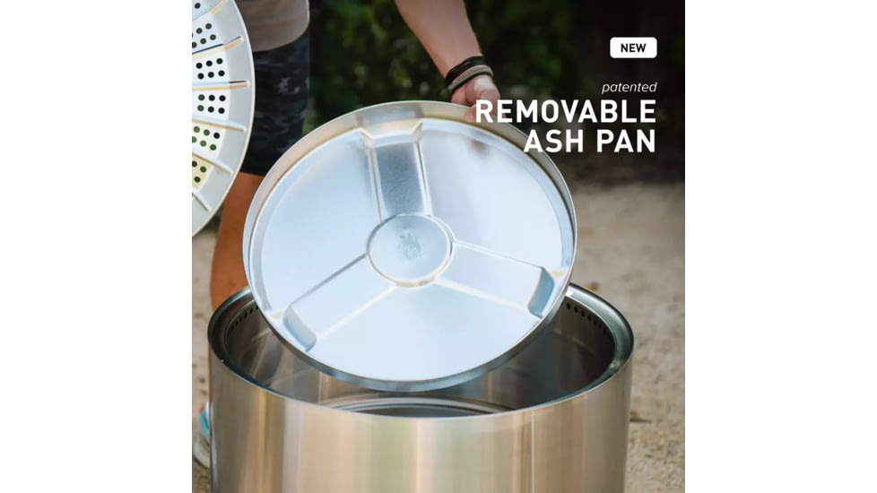 Solo Stove Yukon Fire Pit And Stand, Stainless Steel, SSYUK-SD-27-2.0 
