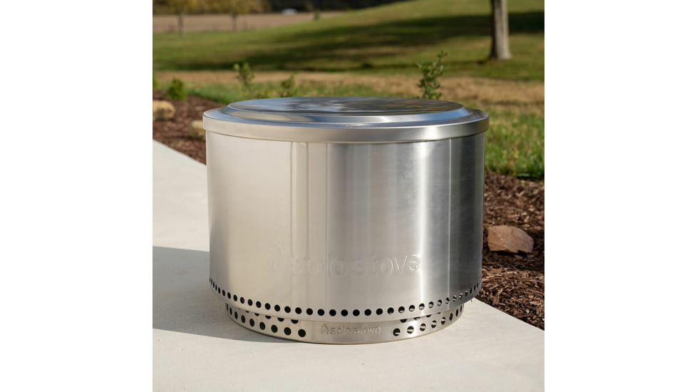 Solo Stove Yukon Lid, Stainless Steel, Large, ssyuk27-lid