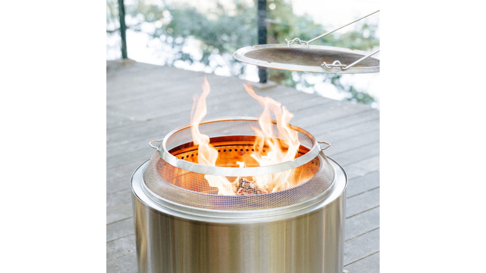 Solo Stove Yukon Shield, Stainless Steel, Large, ssyuk-shield-27