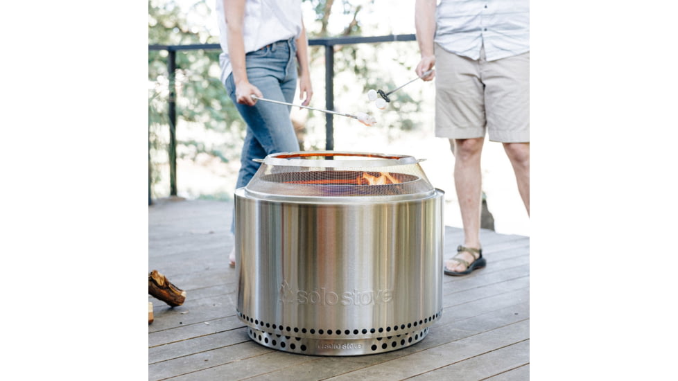 Solo Stove Yukon Shield, Stainless Steel, Large, ssyuk-shield-27