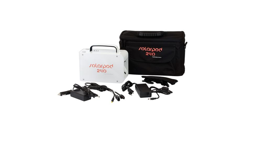 SolPro Solarpod 240 with 60W 12V Folding Rigid Solar Panel 4004755