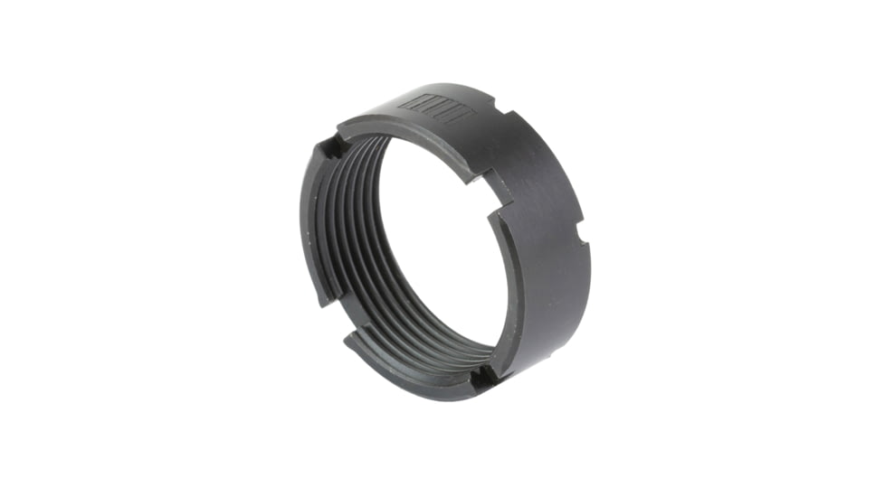 Sons of Liberty Gun Works Castle Nut, Class 3B Threads, Black, SOLGW-CASTLENUT